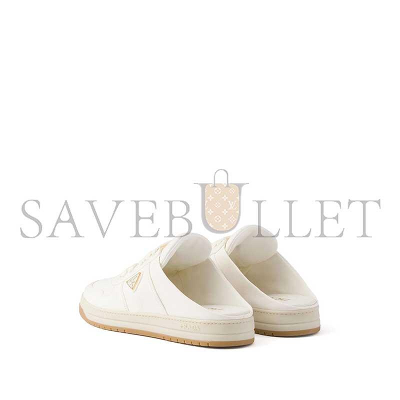 Pra*a leather backless sneakers 1e019o